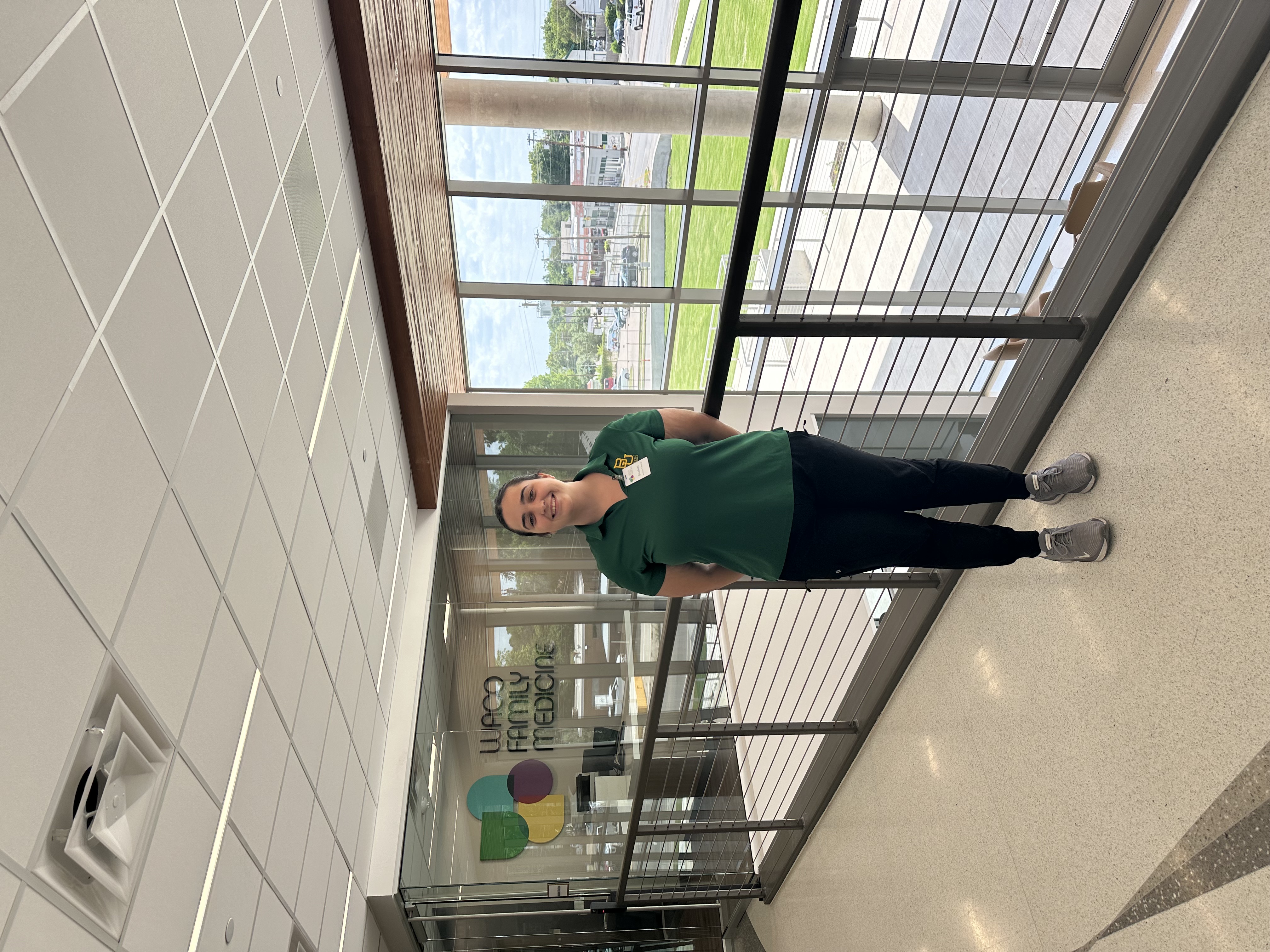 Baylor Athletic Training Student at Clinical Education Site