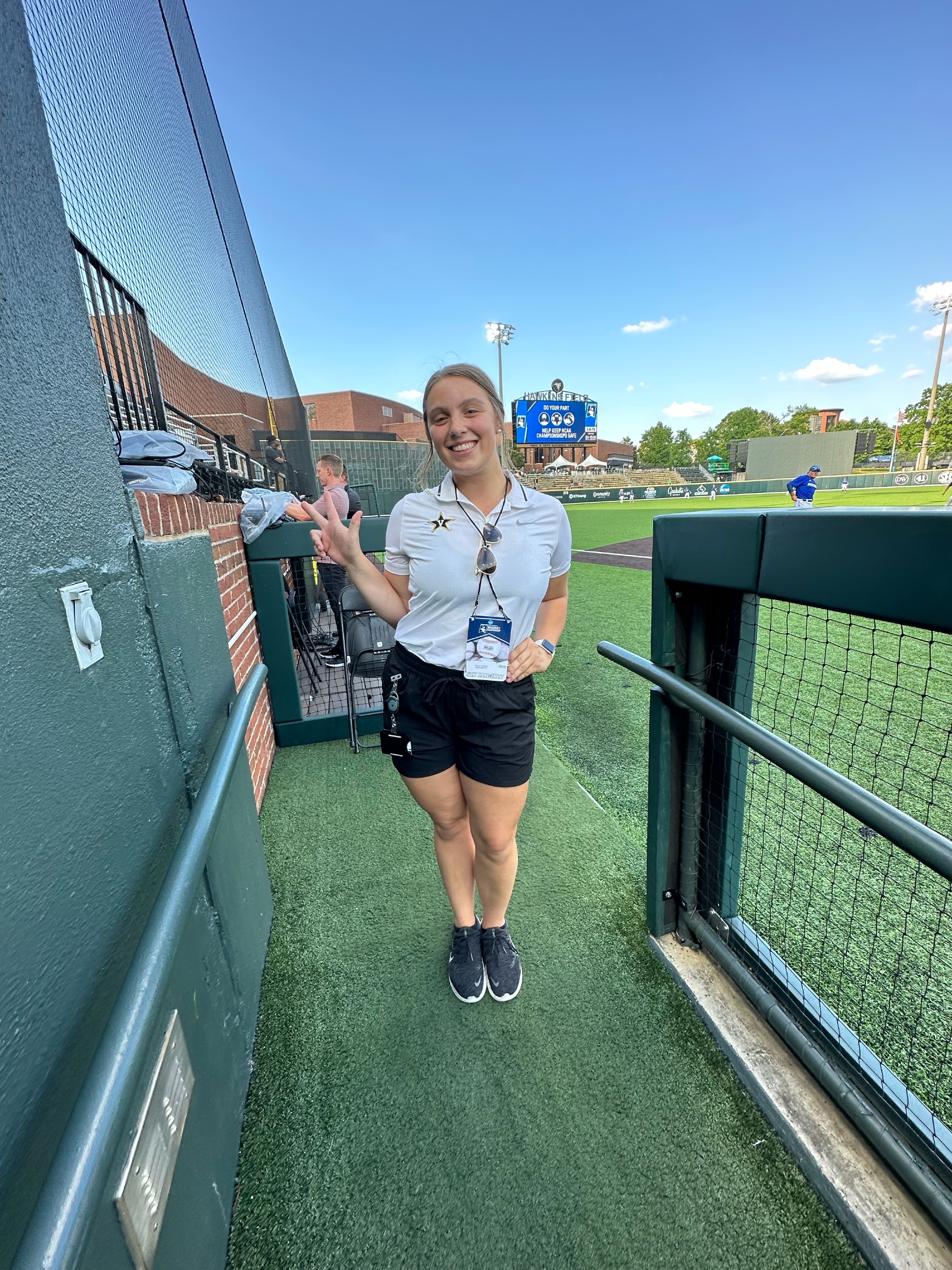 Baylor Athletic Training Student at Clinical Education Site