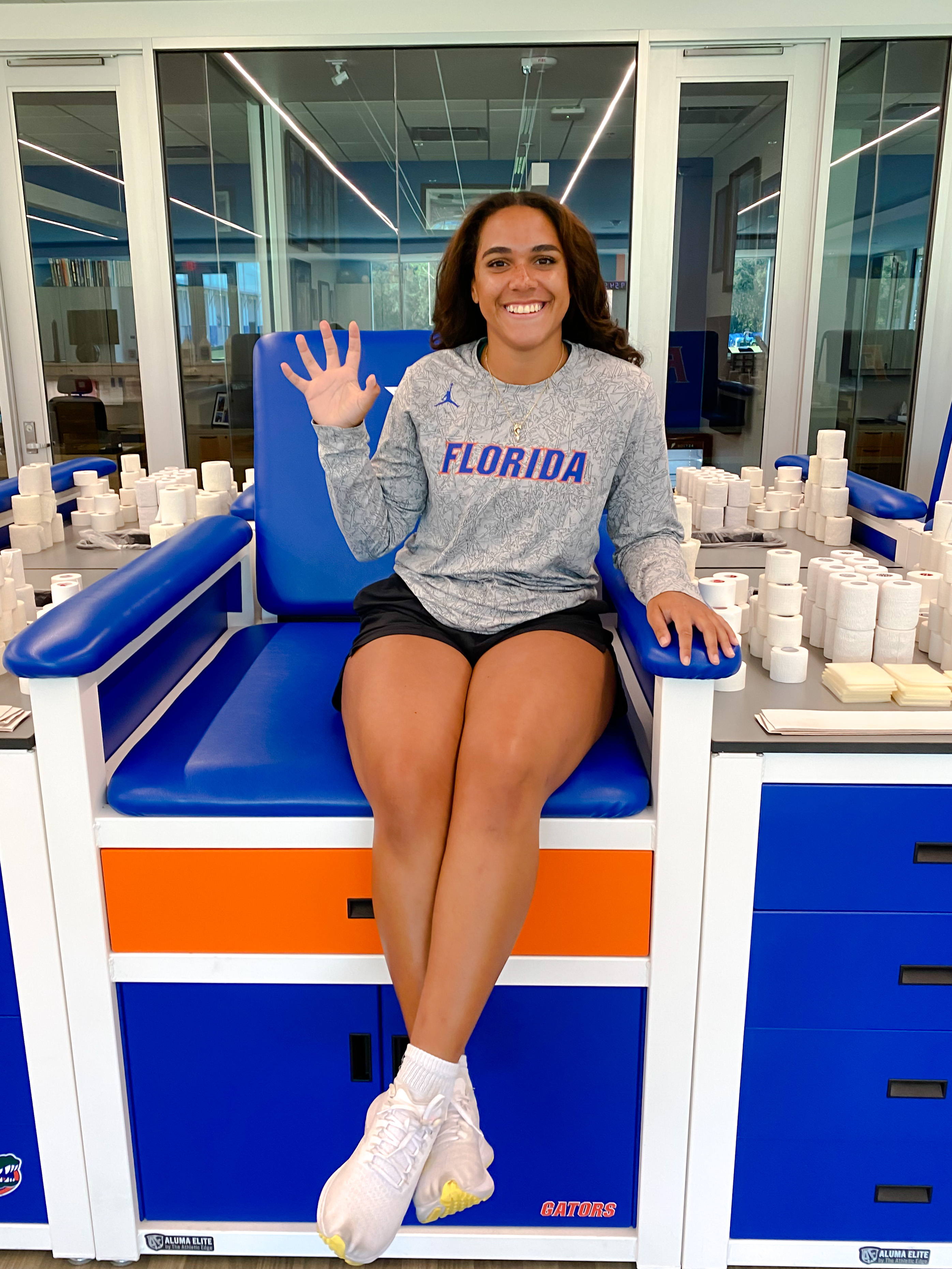 Baylor Athletic Training Student at Clinical Education Site
